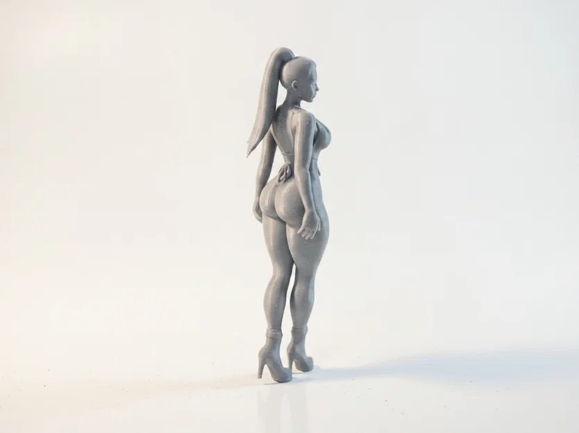 Tượng Nữ Celebrity In 3D (STL) – Celebrity Female Figurine 3D Printable - Image 3