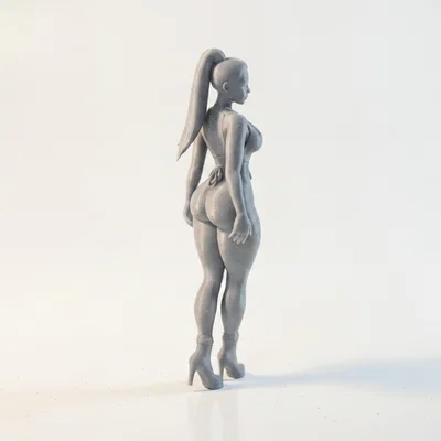 Tượng Nữ Celebrity In 3D (STL) – Celebrity Female Figurine 3D Printable