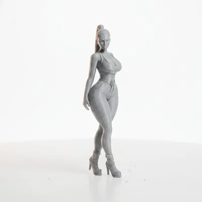 Tượng Nữ Celebrity In 3D (STL) – Celebrity Female Figurine 3D Printable