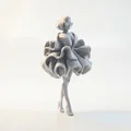 Tượng Lady Gaga 3D Printable – Figurine Celebrity (STL) - Thumbnail 2