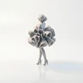 Tượng Lady Gaga 3D Printable – Figurine Celebrity (STL) - Thumbnail 3