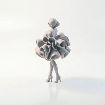 Tượng Lady Gaga 3D Printable – Figurine Celebrity (STL)