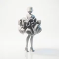 Tượng Lady Gaga 3D Printable – Figurine Celebrity (STL) - Thumbnail 4