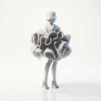 Tượng Lady Gaga 3D Printable – Figurine Celebrity (STL)
