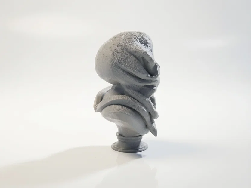 Tượng Bust Lady Gaga – Mẫu STL 3D Printable Sưu Tầm (Celebrity Collectible) - Image 2