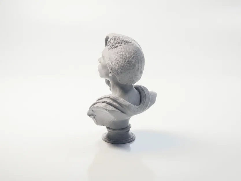 Tượng Bust Lady Gaga – Mẫu STL 3D Printable Sưu Tầm (Celebrity Collectible) - Image 3