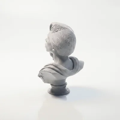 Tượng Bust Lady Gaga – Mẫu STL 3D Printable Sưu Tầm (Celebrity Collectible)