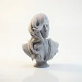 Tượng Bust Lady Gaga – Mẫu STL 3D Printable Sưu Tầm (Celebrity Collectible) - Thumbnail 4