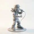 Tượng Lil Wayne Hip Hop Celebrity – Mẫu STL In 3D Printable - Thumbnail 2