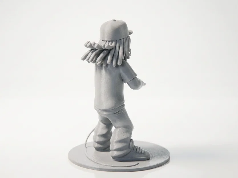 Tượng Lil Wayne Hip Hop Celebrity – Mẫu STL In 3D Printable - Image 3