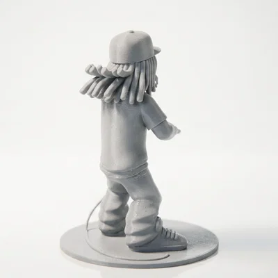 Tượng Lil Wayne Hip Hop Celebrity – Mẫu STL In 3D Printable