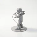 Tượng Lil Wayne Hip Hop Celebrity – Mẫu STL In 3D Printable - Thumbnail 4