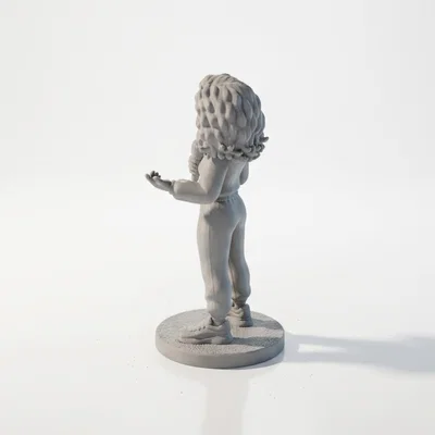 Tượng Figurine Ca Sĩ Lorde – Model 3D Printable (STL) Celebrity