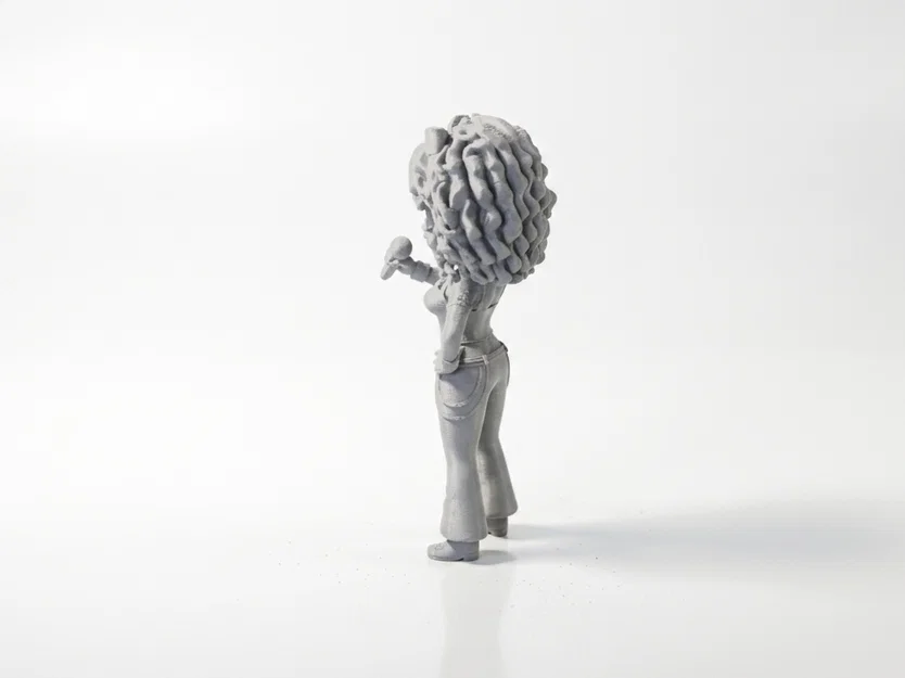 Tượng Madonna (Singer) Celebrity 3D Printable - File STL In 3D - Image 2