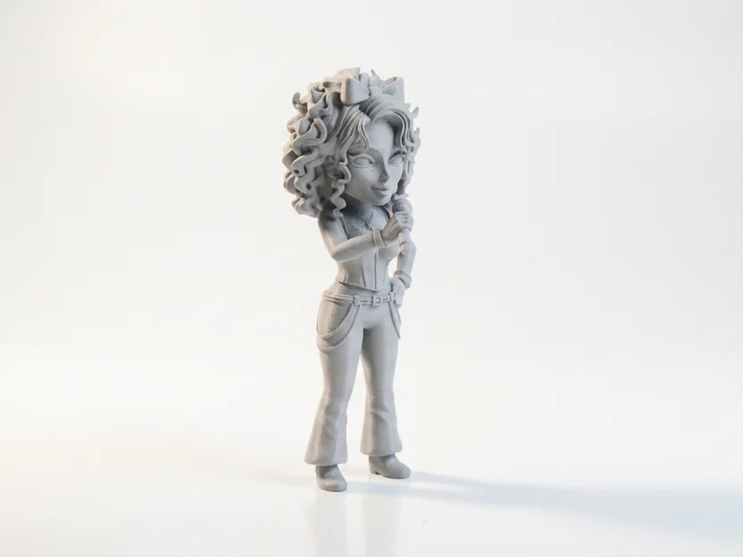 Tượng Madonna (Singer) Celebrity 3D Printable - File STL In 3D - Image 4