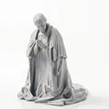 Tượng Tôn Giáo Hình Nhân Quỳ Gối – Model 3D In Được - Thumbnail 3