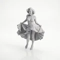 Tượng Marilyn Monroe – Mô hình Celebrity 3D Printable - Thumbnail 1