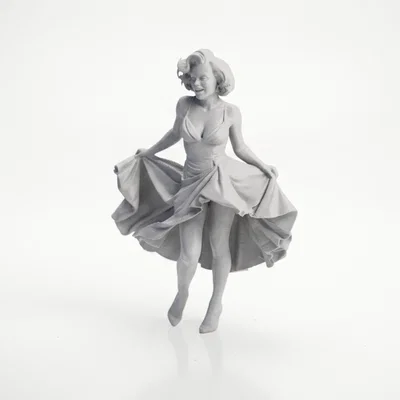 Tượng Marilyn Monroe – Mô hình Celebrity 3D Printable