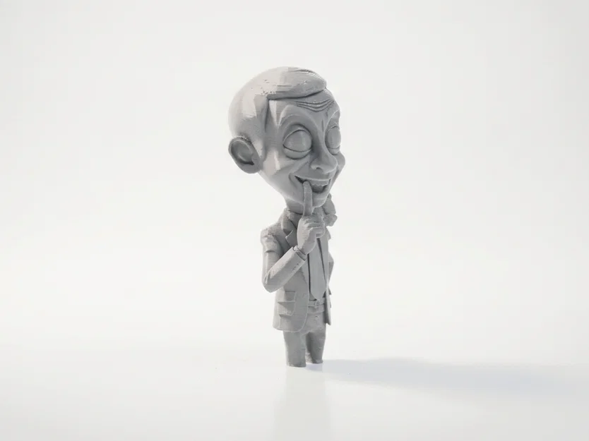 Tượng Bán Thân Mr Bean – Mô Hình Celebrity Figurine 3D Printable - Image 2