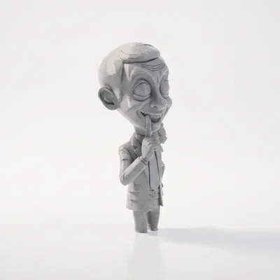 Tượng Bán Thân Mr Bean – Mô Hình Celebrity Figurine 3D Printable