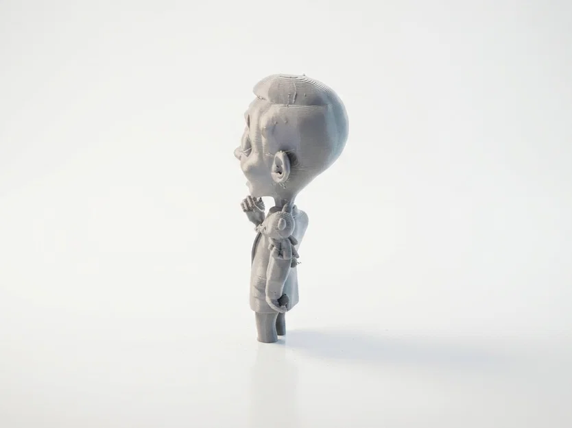 Tượng Bán Thân Mr Bean – Mô Hình Celebrity Figurine 3D Printable - Image 3