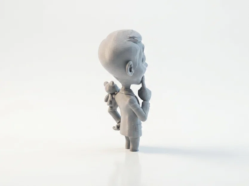 Tượng Bán Thân Mr Bean – Mô Hình Celebrity Figurine 3D Printable - Image 4