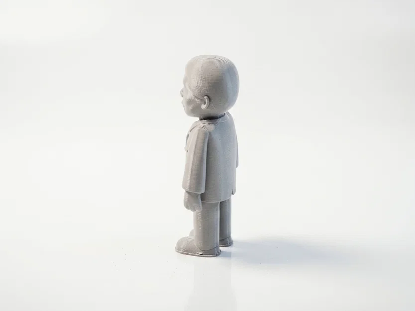 Tượng Nelson Mandela – Mô hình Celebrity 3D Printable - Image 3