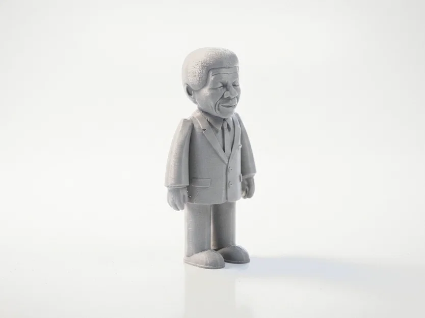Tượng Nelson Mandela – Mô hình Celebrity 3D Printable - Image 4