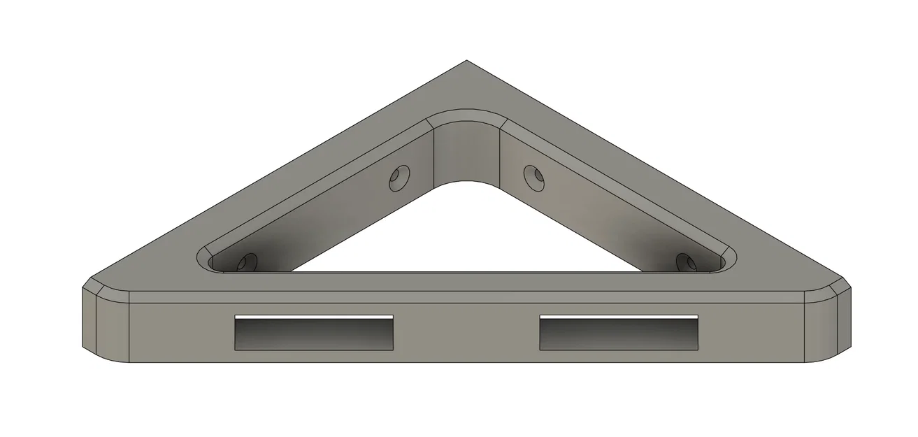 Pat đỡ kệ treo tường (Shelf Bracket) in 3D đơn giản và chắc chắn - Image 3