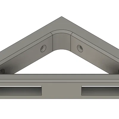 Pat đỡ kệ treo tường (Shelf Bracket) in 3D đơn giản và chắc chắn