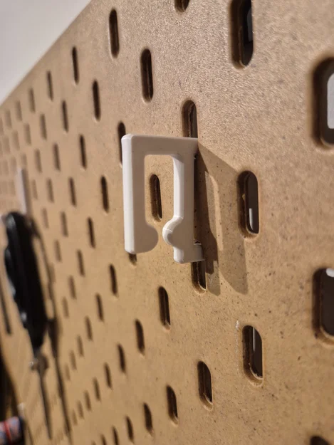 Móc kẹp tùy biến cho bảng treo Skadis IKEA in 3D tiện lợi - Image 3