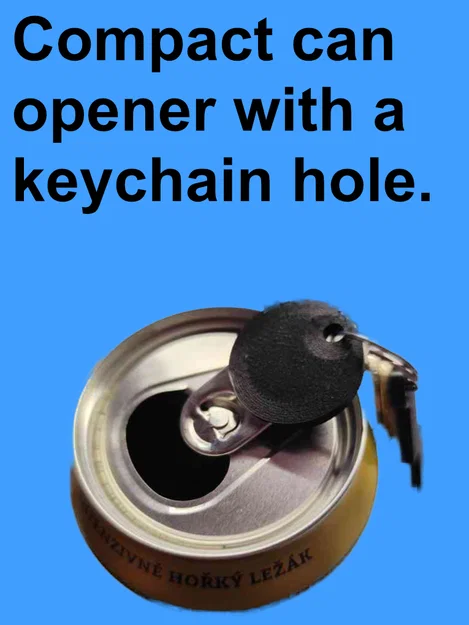 Móc khóa mở nắp lon (Keychain Can Opener) - Image 1