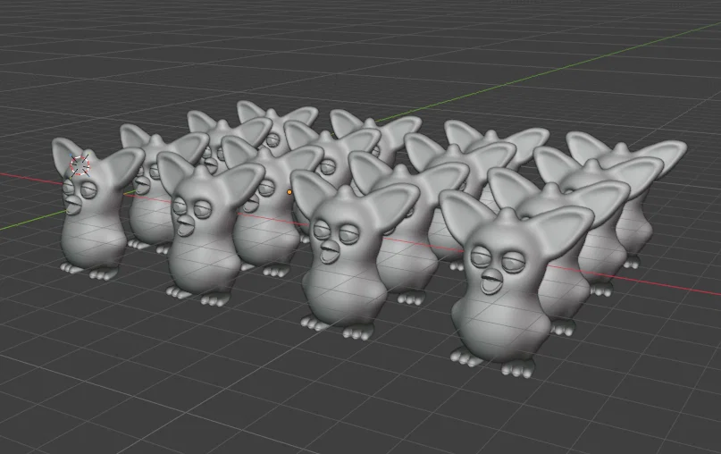 Mô hình Furby 2005 (File in 3D đẹp mắt, dễ in cho người sưu tầm) - Image 1