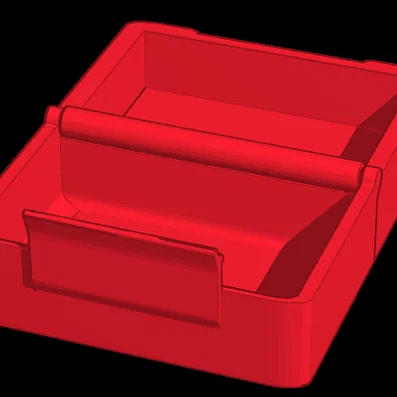 Hộp lưu trữ nhỏ gọn (Little Storage Box) - In 3D không cần support