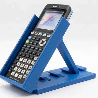 Giá đỡ máy tính TI-84CE có thể điều chỉnh góc nhìn in 3D