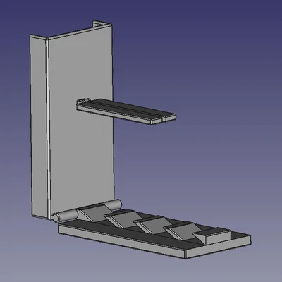 Giá đỡ máy tính TI-84CE có thể điều chỉnh góc nhìn in 3D