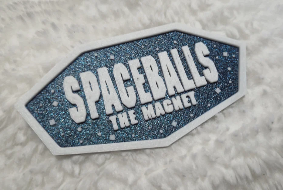 Mô hình 3D bảng hiệu Spaceballs đầy cá tính cho fan hâm mộ - Image 3