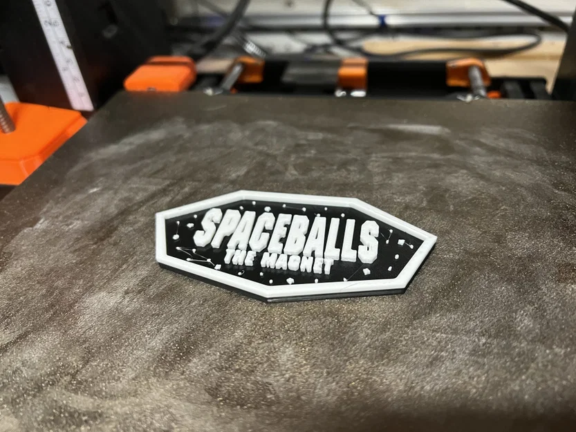 Biển hiệu nam châm Spaceballs - Mô hình 3D độc đáo cho tủ lạnh - Image 4