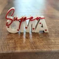 Super Oma – Mô hình chữ 3D | Quà tặng bà | Trang trí ngày của Mẹ - Thumbnail 3