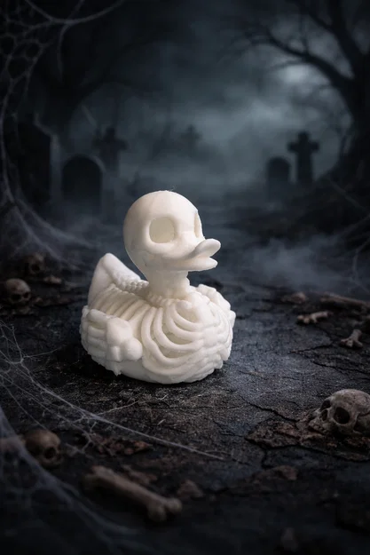 Mô hình 3D chú vịt bộ xương (Duck Skeleton) độc đáo cho trang trí - Image 1