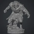 Mô hình nhân vật Người Sói (Werewolf) 3D cho trò chơi D&D - Thumbnail 1