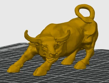 Tượng bò tót phong cách hiện đại (Modern Bull Sculpture) - Image 2