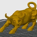 Tượng bò tót phong cách hiện đại (Modern Bull Sculpture) - Thumbnail 2