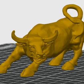 Tượng bò tót phong cách hiện đại (Modern Bull Sculpture)
