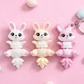 Thỏ Phục Sinh Flexi Đáng Yêu - Đồ Chơi Khớp Nối / Móc Khóa - Thumbnail 4