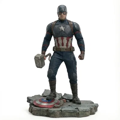 Tượng Captain America Tỉ lệ 1/6 – Mô hình Siêu anh hùng In 3D