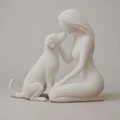 Mô hình tượng trang trí 3D Pure Companionship Tình bạn thuần khiết - Thumbnail 1