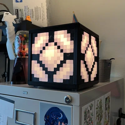 Đèn Redstone Minecraft (Minecraft Redstone Lamp)