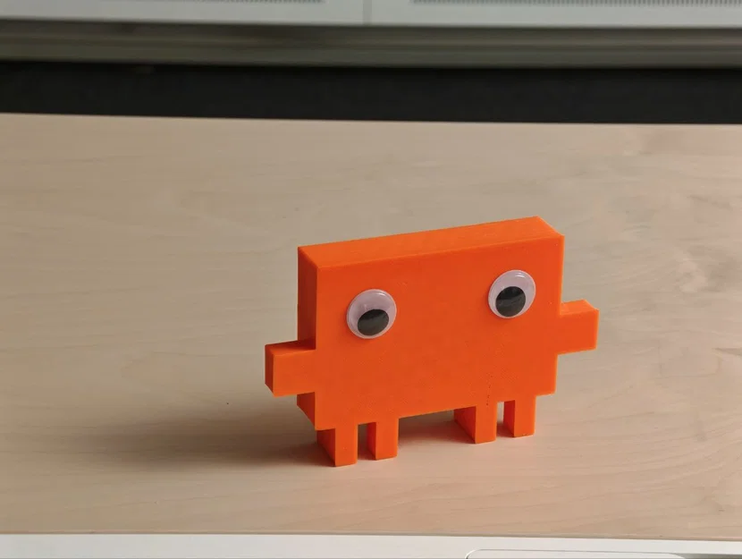 Mô hình chú cua pixel Claude Code Crab in 3D cực dễ thương - Image 1