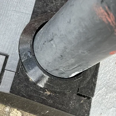 Vòng chặn lá cây cho ống thoát nước (Downpipe leaf blocker ring)